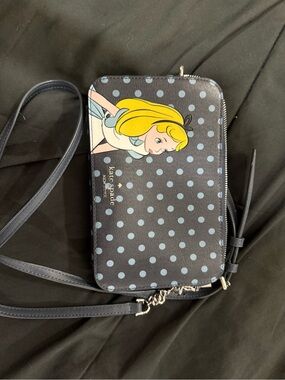 kate spade Navy Double-Zip Crossbody Bag